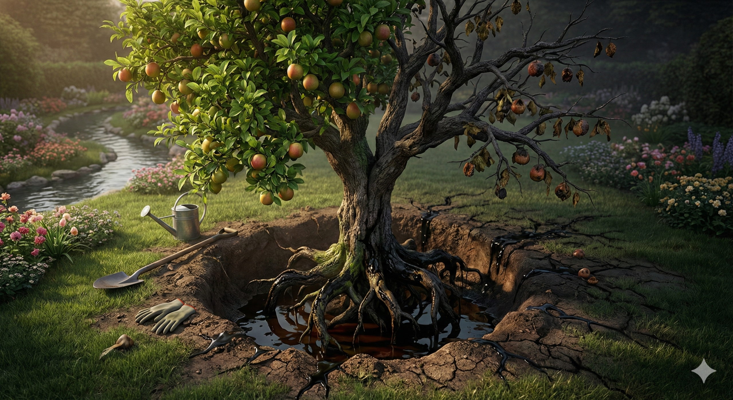 Veneno en el Huerto de Dios