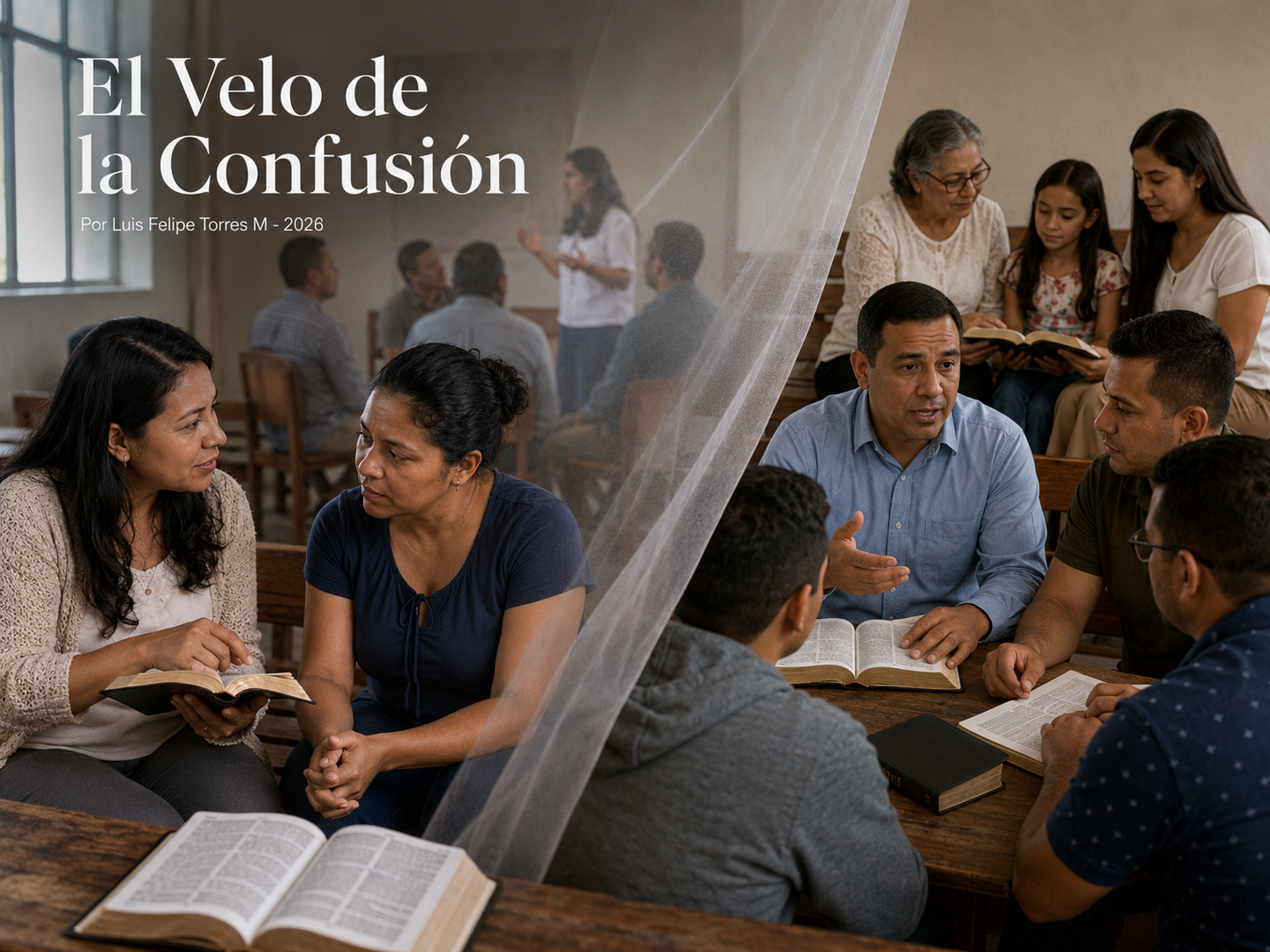 El Velo de la Confusión: Diferencia Bíblica entre Predicar y Edificar